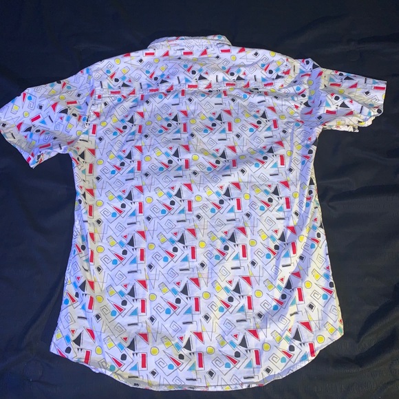 Abstract Button Down Shirt - Picture 3 of 3